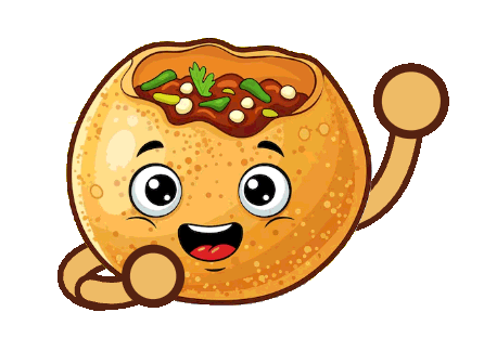 Panipuri Radar mascot